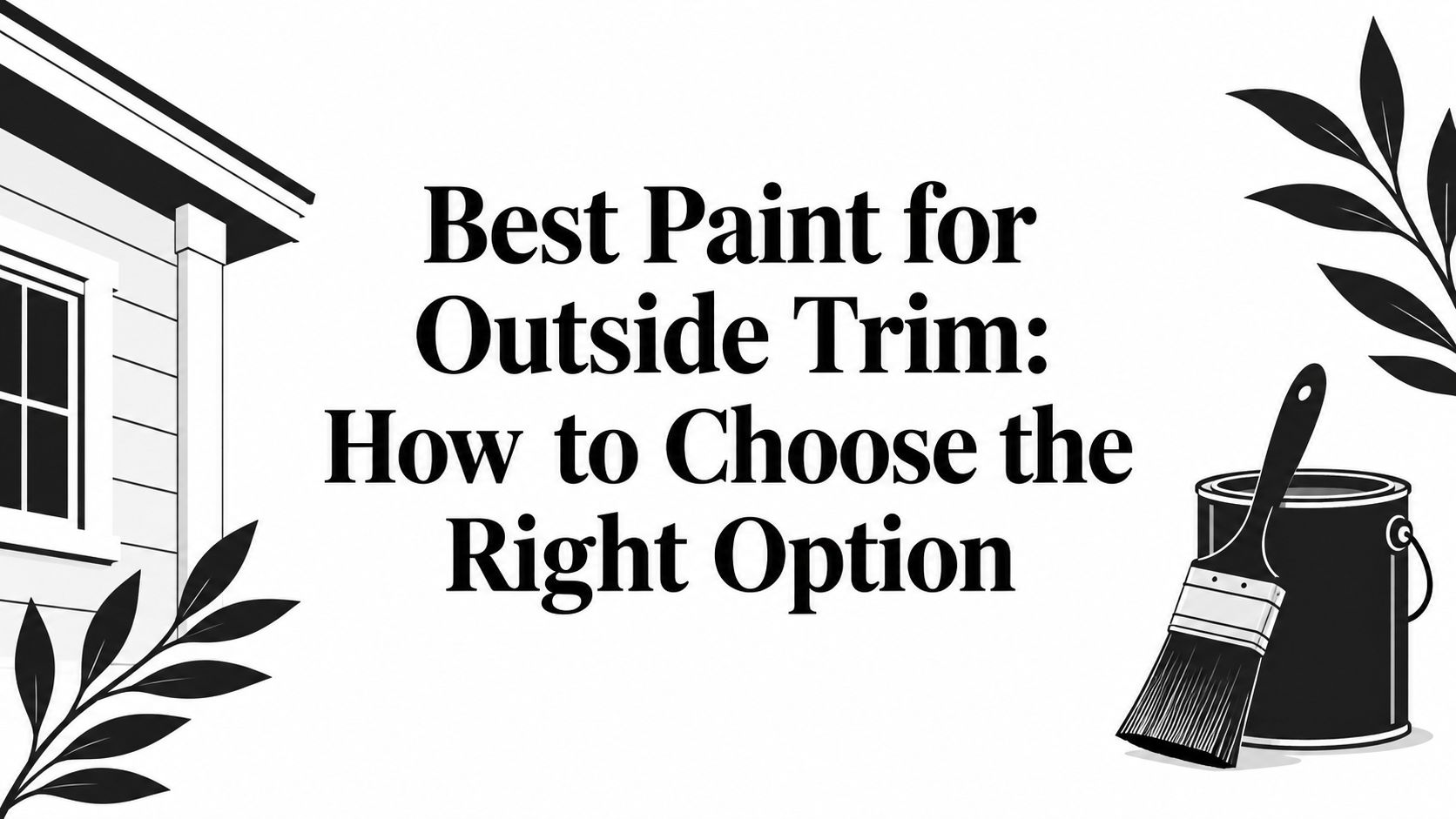 Best Paint for Outside Trim: How to Choose the Right Option