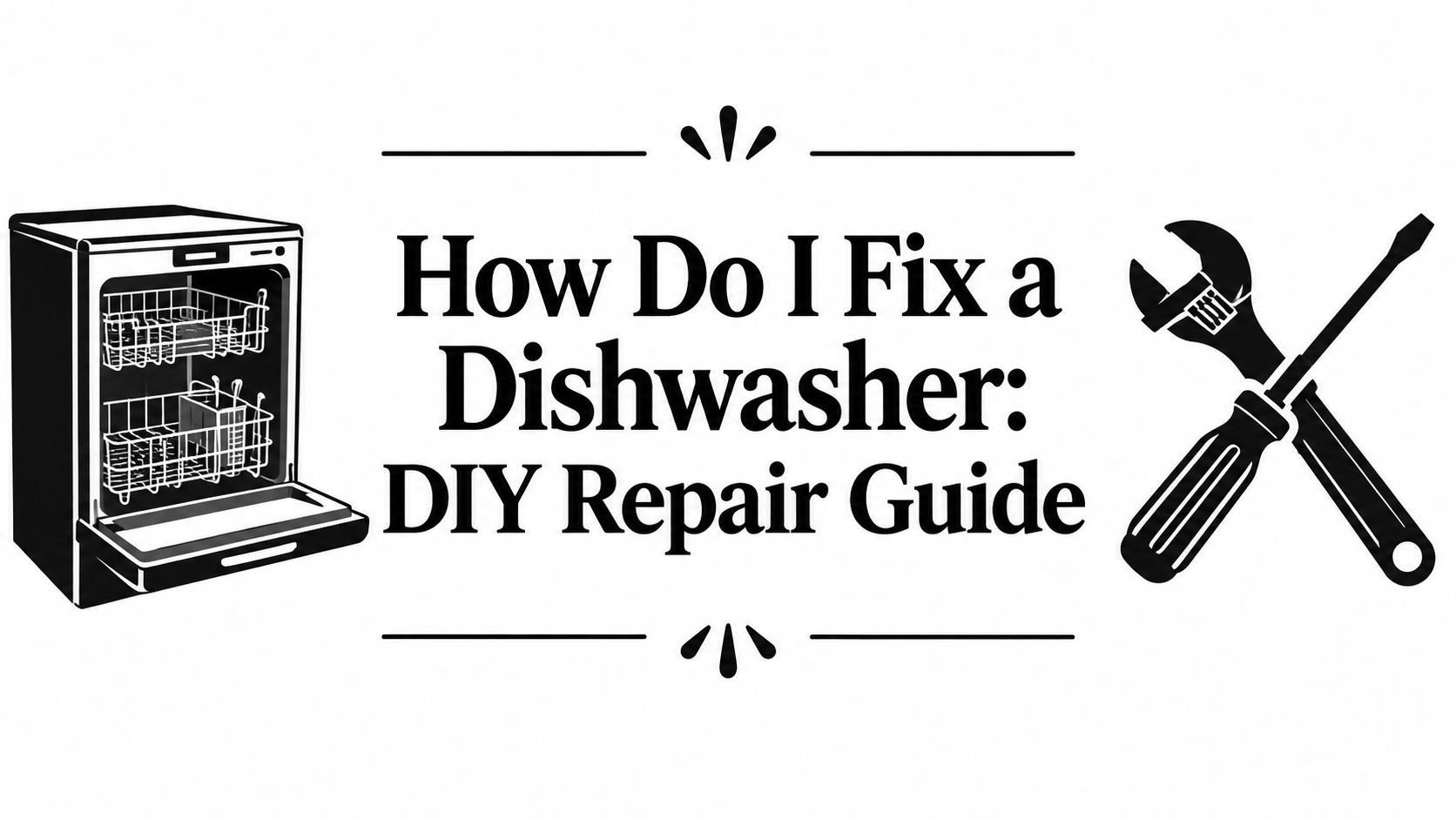 How Do I Fix a Dishwasher: DIY Repair Guide