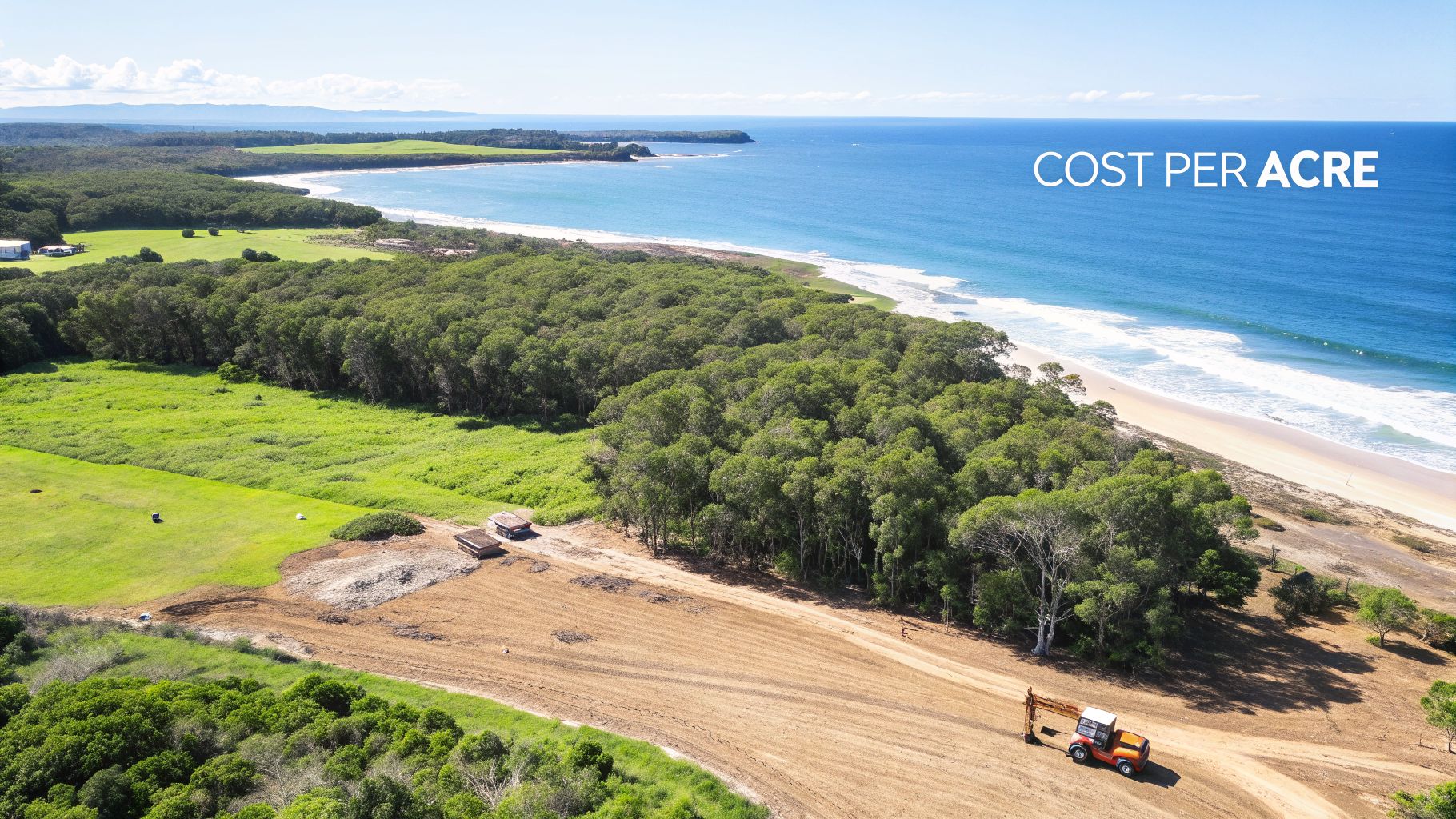 Land Clearing Cost Per Acre: A Guide for NSW Property Owners