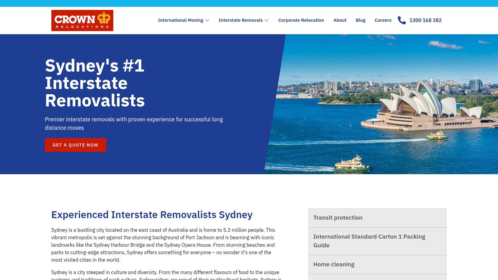Crown Relocations – Sydney (Seven Hills)