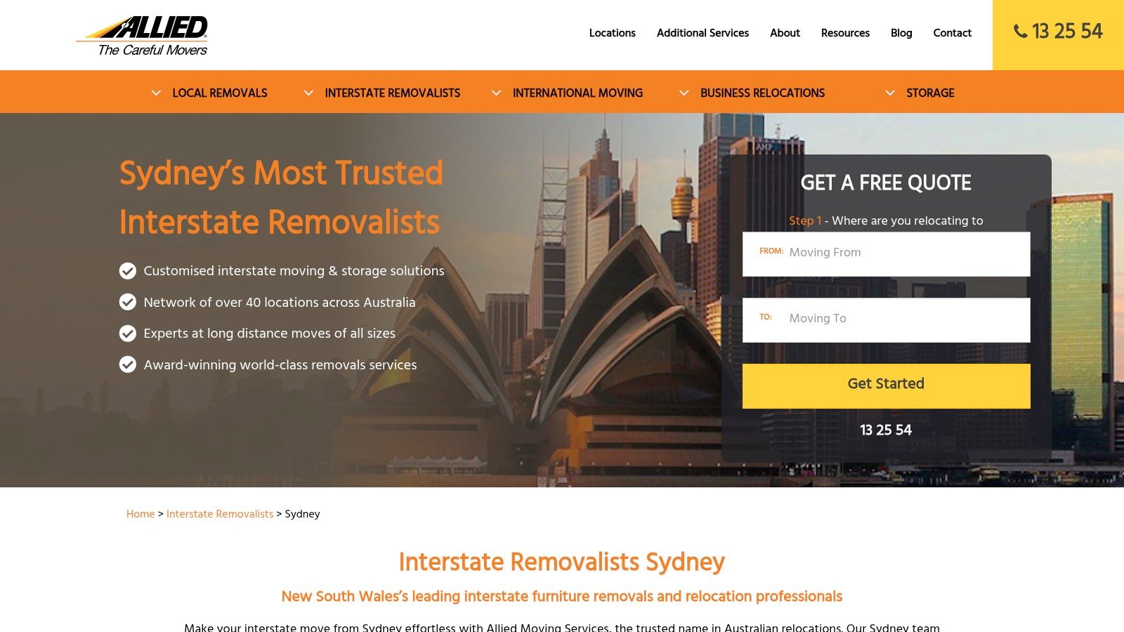 Allied Moving Services – Sydney