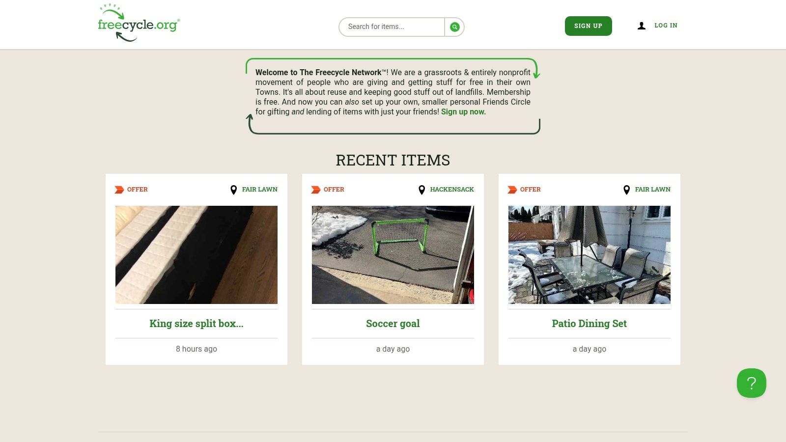 Freecycle