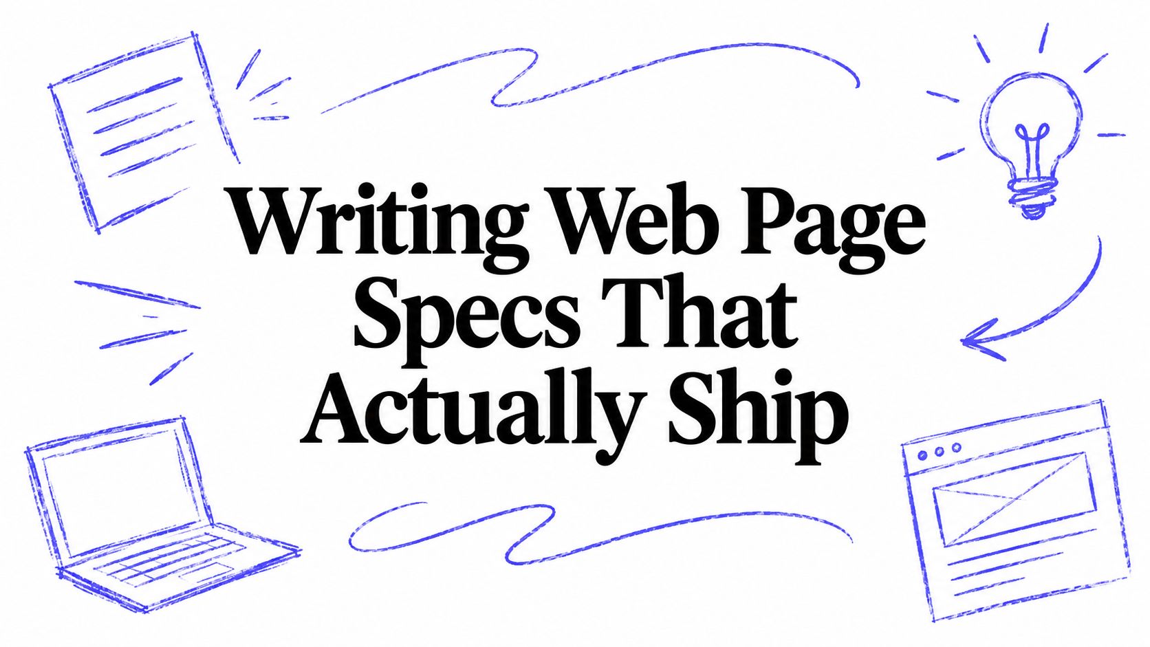 Writing Web Page Specs That Actually Ship