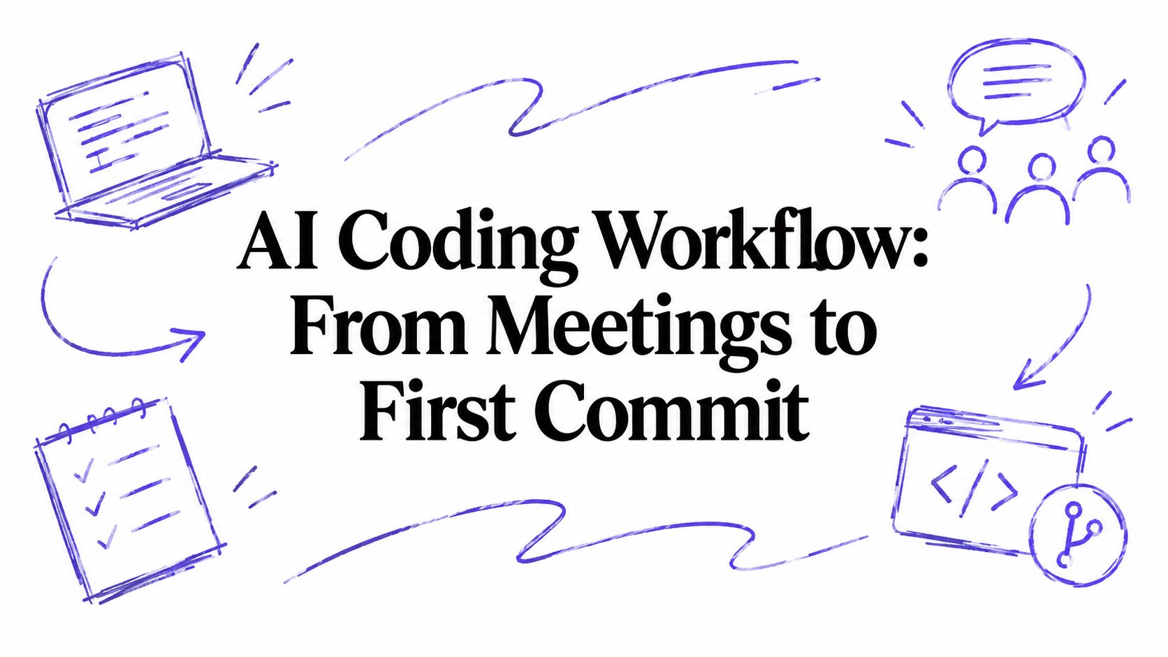 AI Coding Workflow: From Meetings to First Commit