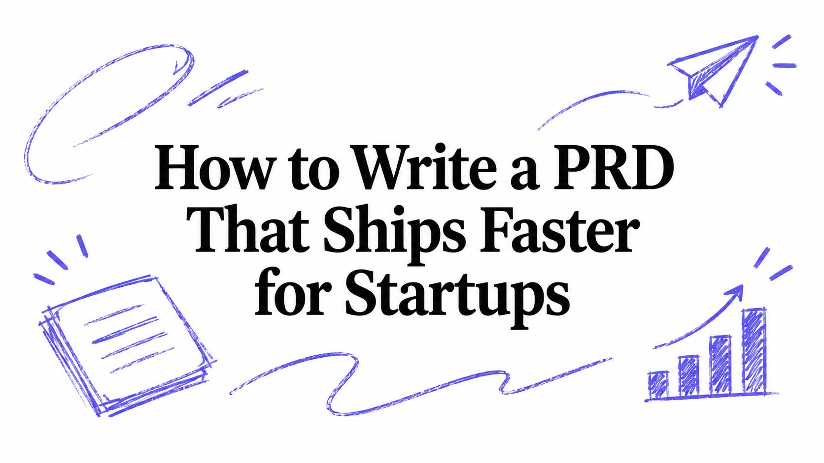 How to Write a PRD That Ships Faster for Startups