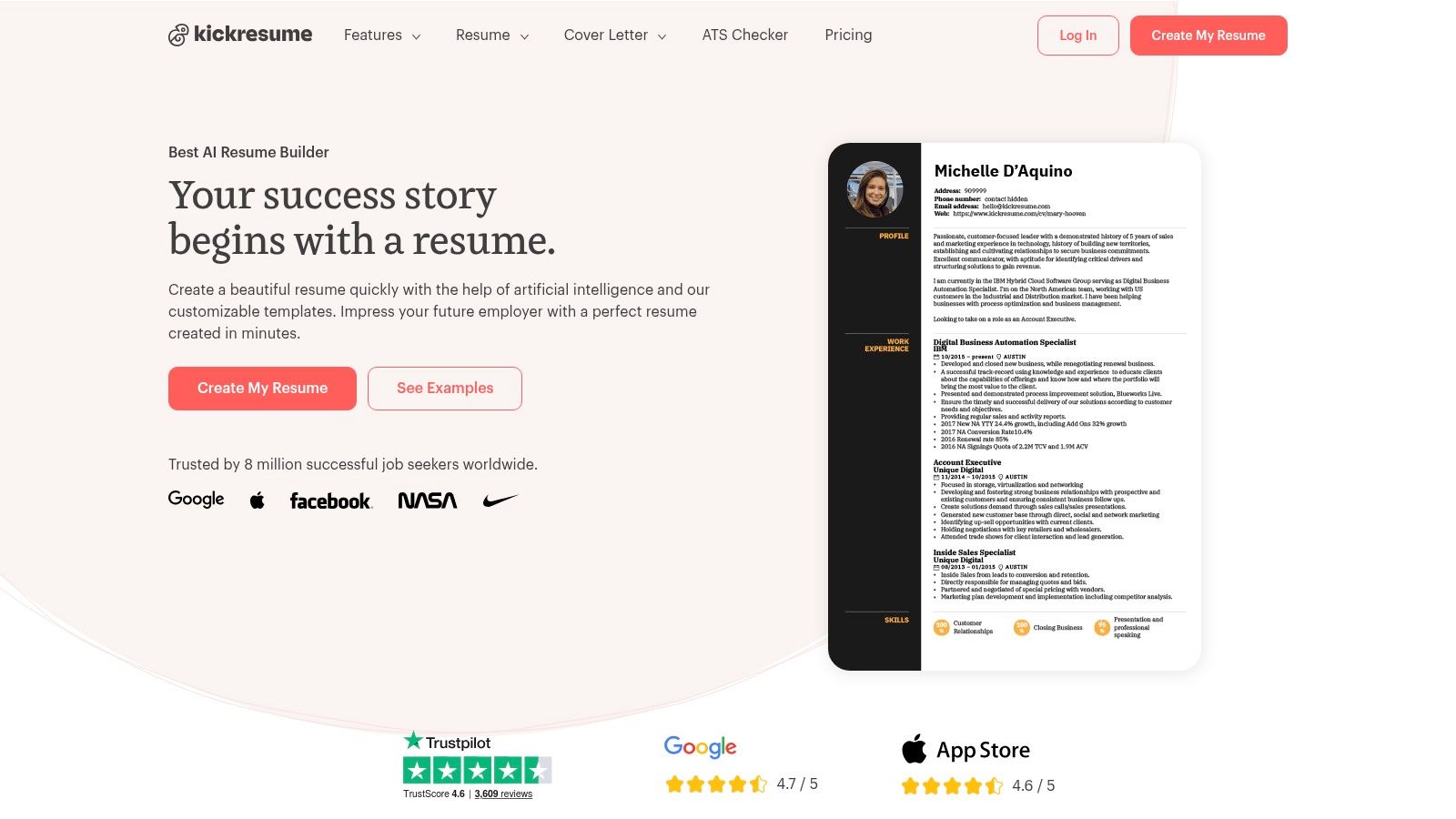 Kickresume