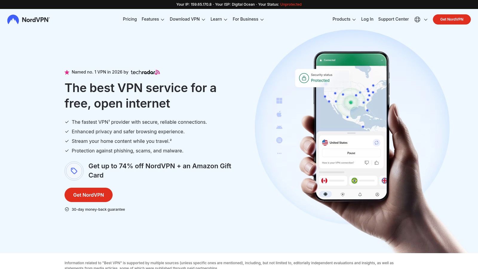 1. NordVPN: The High-Performance All-Rounder