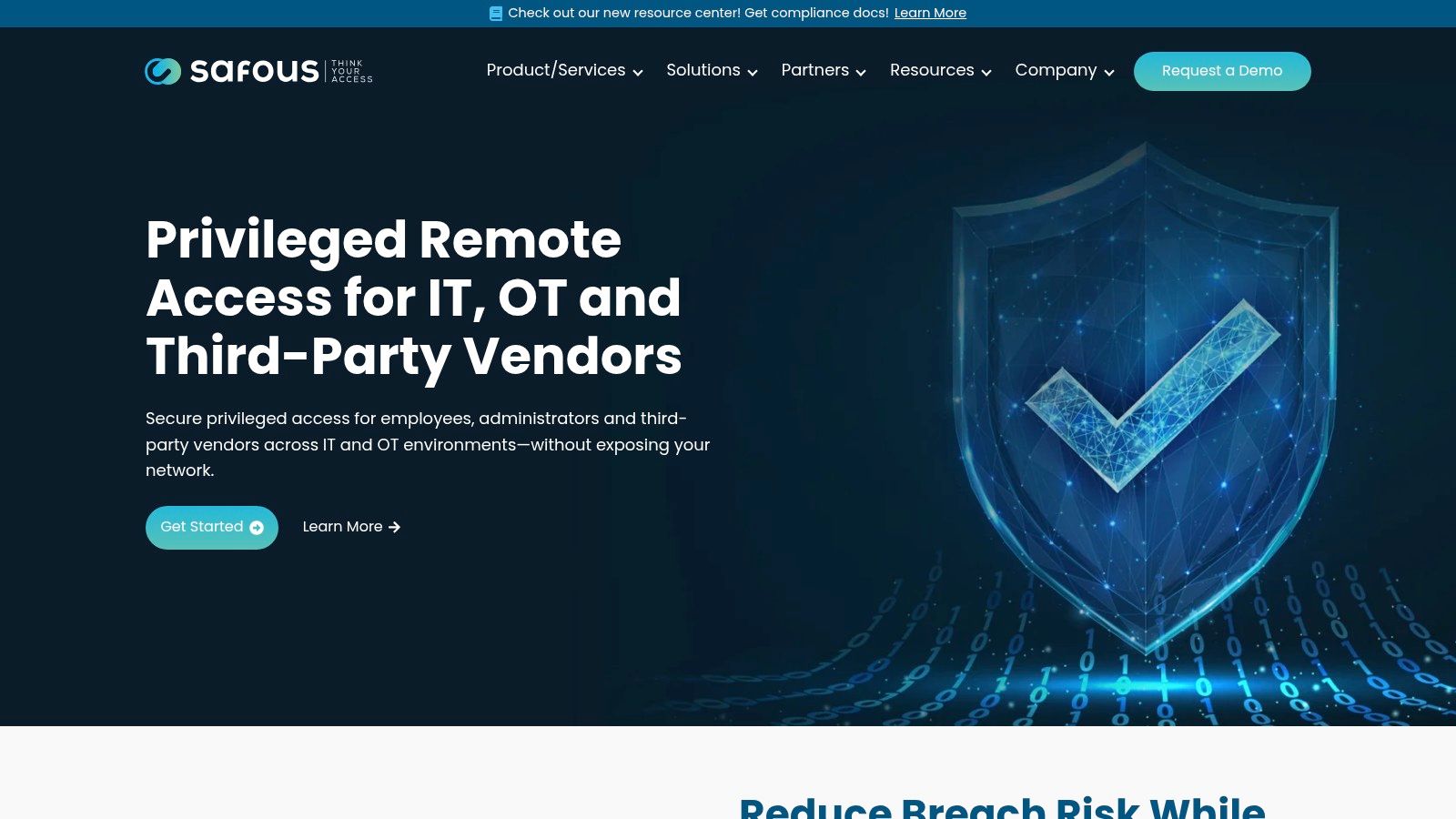 Safous Privileged Remote Access for IT, OT, and third-party vendors