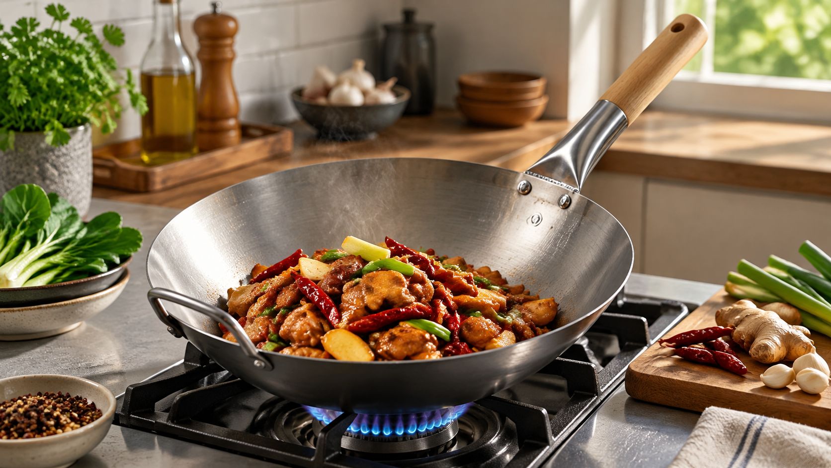 Wok Traditionnel Fait À La Main  |  TAKUMI™