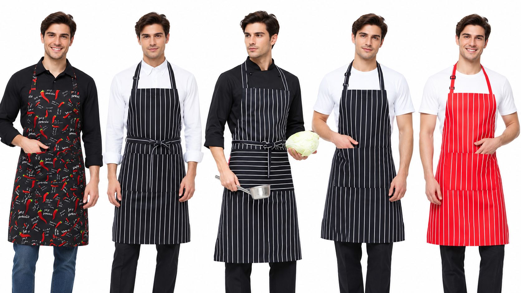 Tablier de cuisine CHEFUP™ | Tablier cuisine élégant