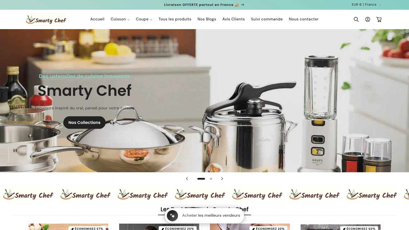 Screenshot from https://smarty-chef.com