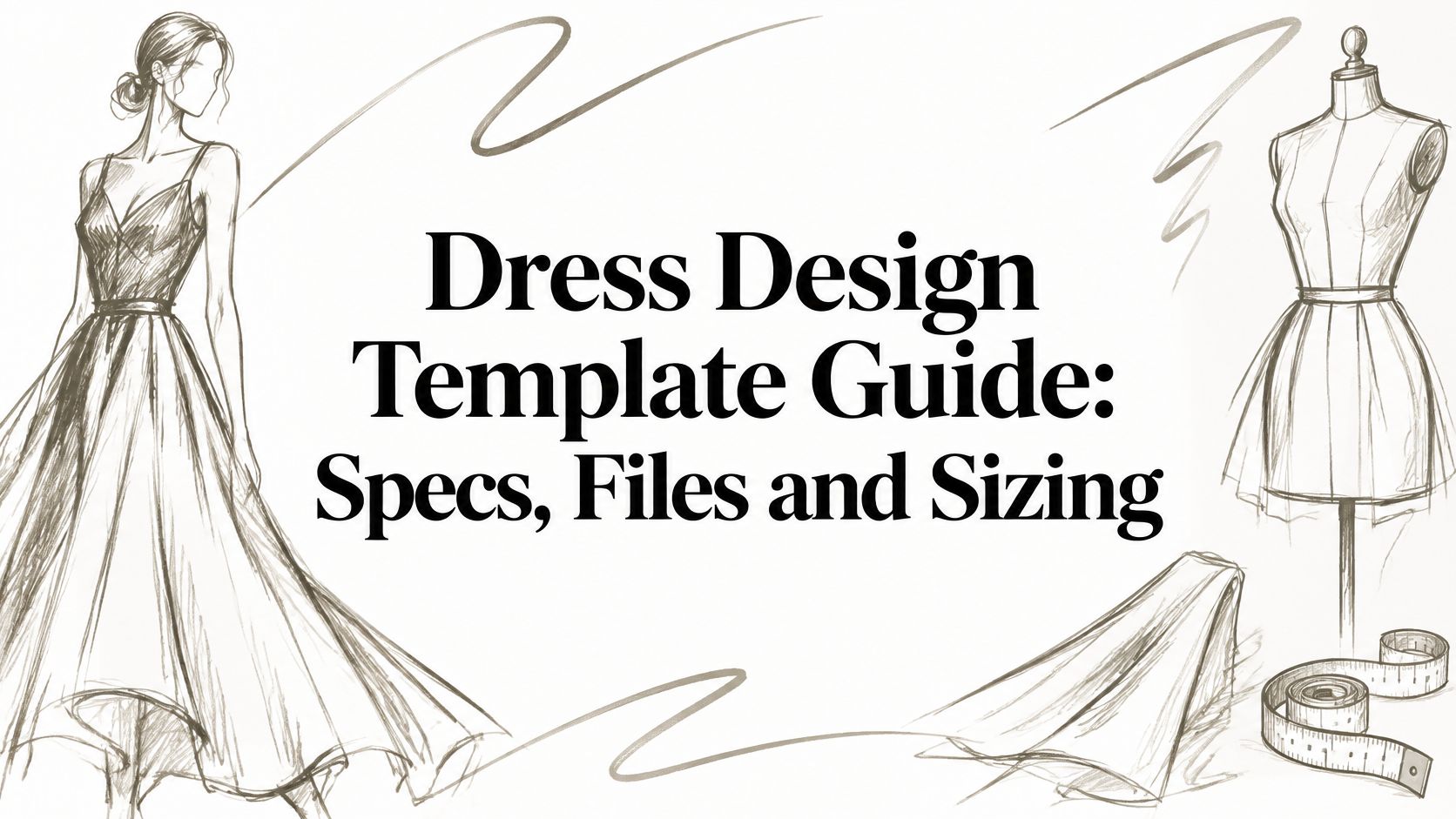 Dress Design Template Guide: Specs, Files and Sizing | Genpire Blog