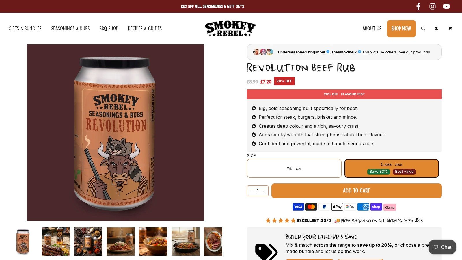 Screenshot from https://smokeyrebel.com/products/revolution-beef-seasoning