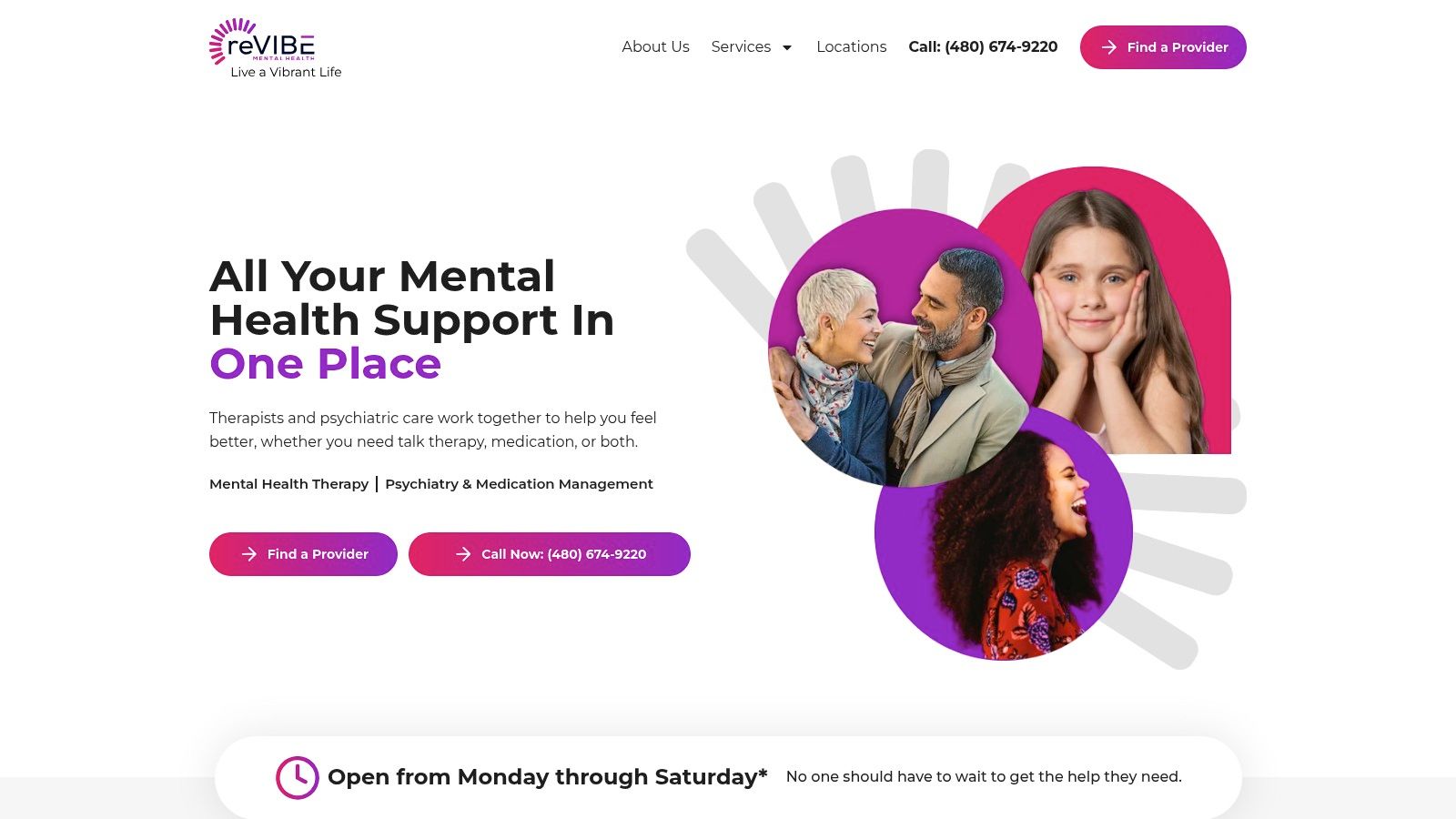 Screenshot from https://revibementalhealth.com