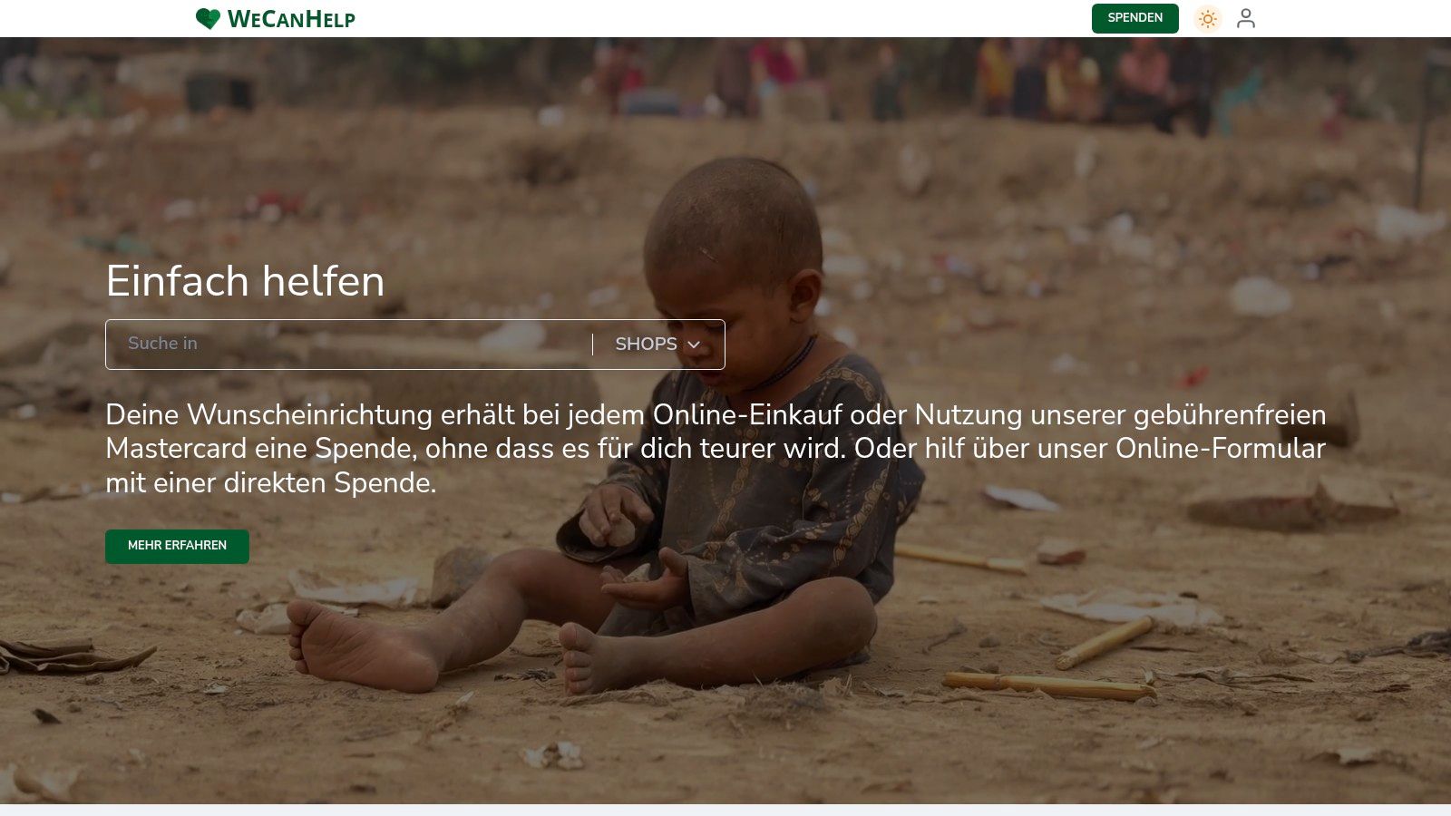 WeCanHelp (Bildungsspender)
