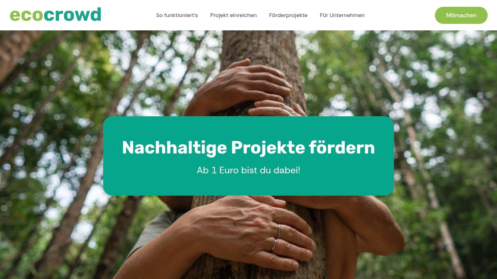 EcoCrowd der Deutschen Umweltstiftung