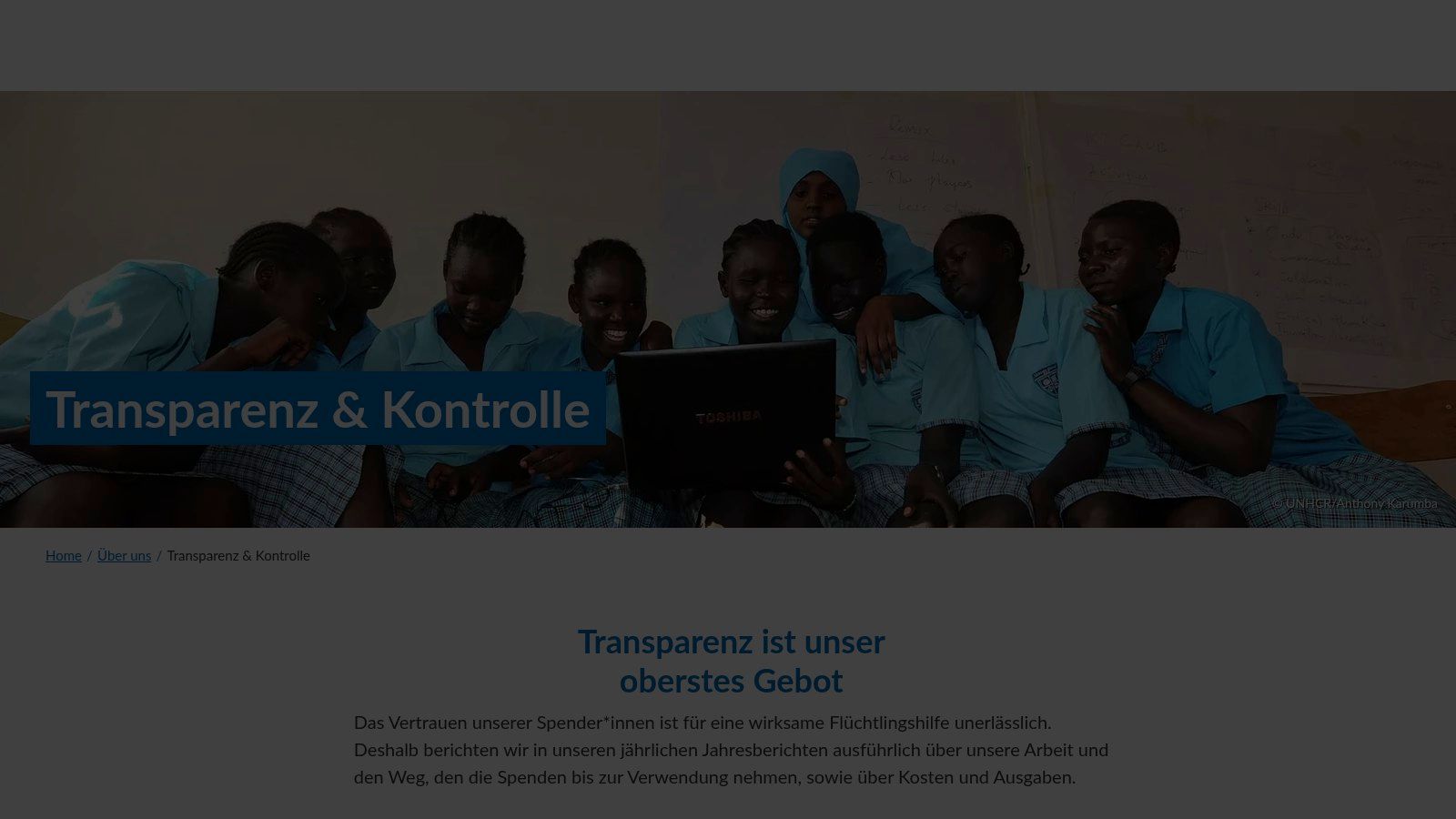UNO-Flüchtlingshilfe (Partner des UNHCR in Deutschland)