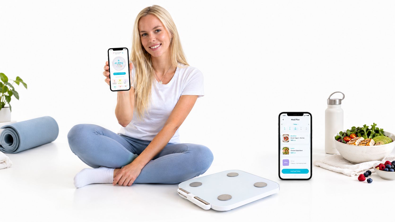 Venus AI Smart Scale: Body Composition & Body Fat Scale