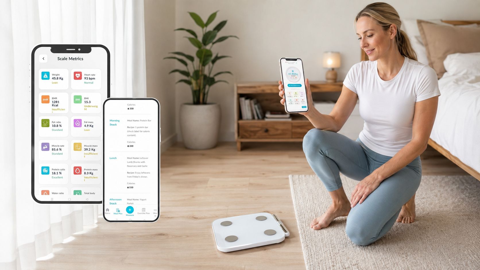 Venus AI Smart Scale: Body Composition & Body Fat Scale