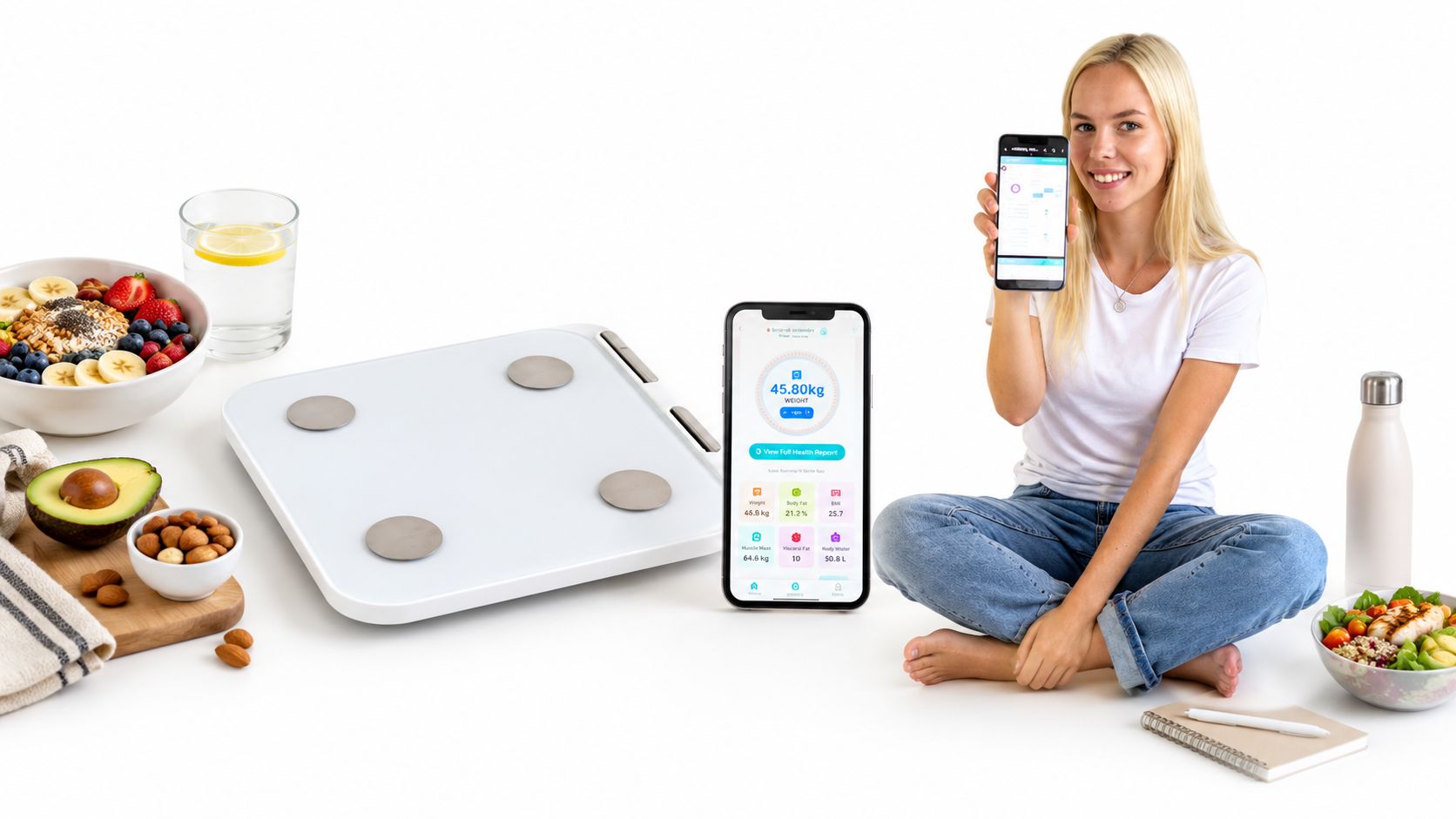 Venus AI Smart Scale: Body Composition & Body Fat Scale