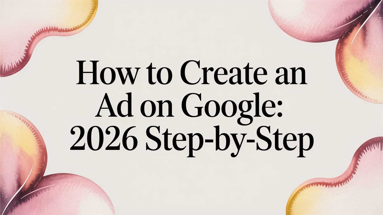 Howtobasic Ad How to Create an Ad on Google: 2026 Step-by-Step | AdStellar