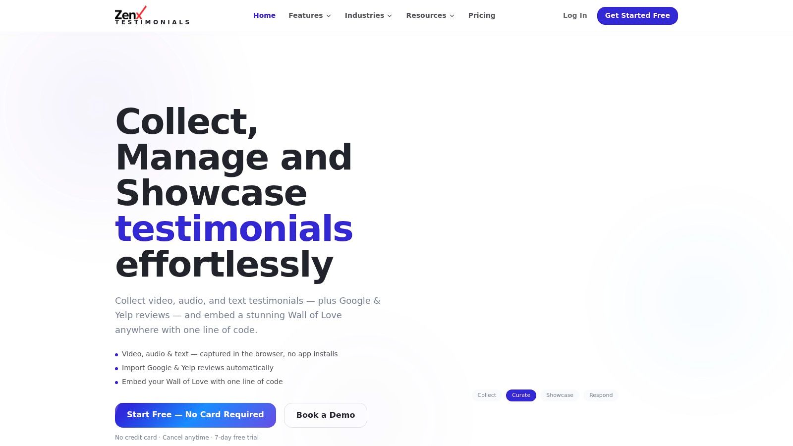 Screenshot from https://tryzenx.io