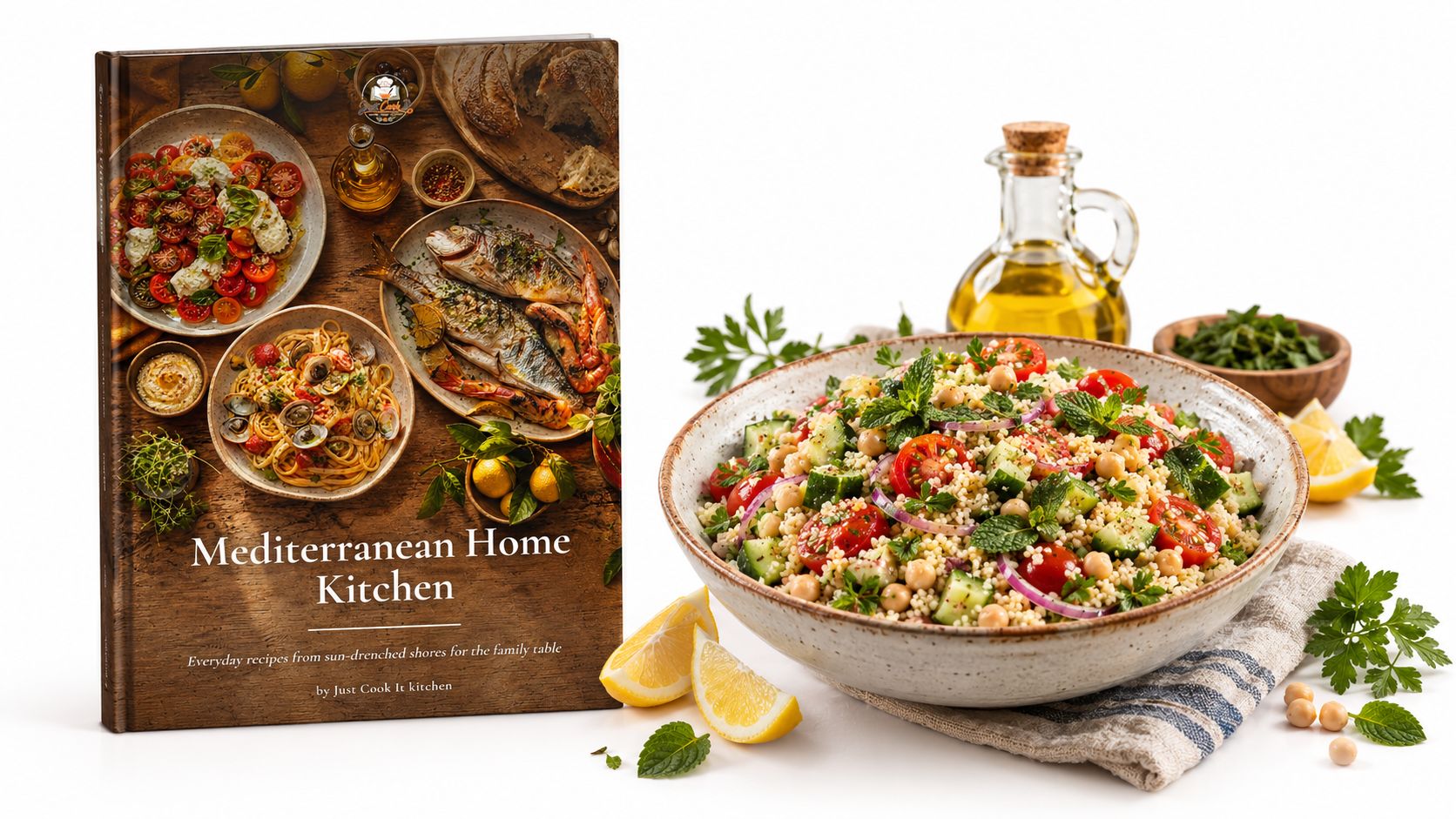 Mediterranean Home Kitchen | Digital PDF