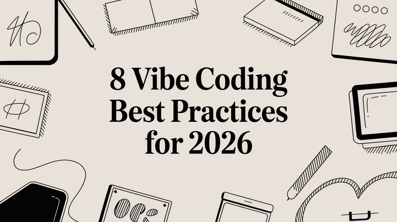 8 Vibe Coding Best Practices for 2026 | Jean-Baptiste Bolh