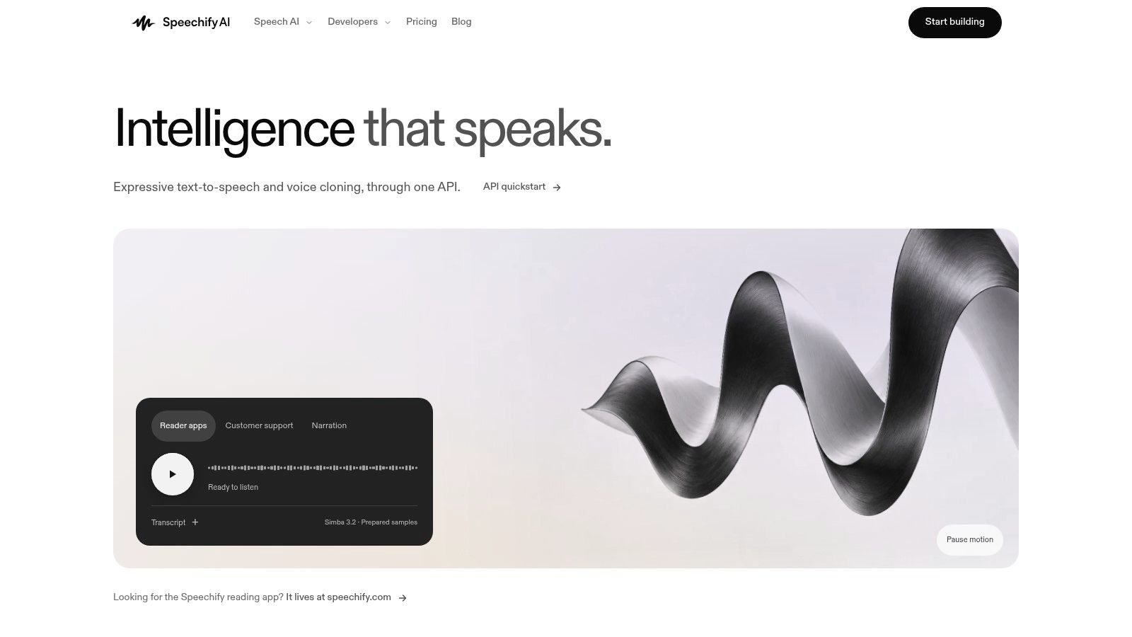 Speechify (SpeechifyAI / Speechify Studio)