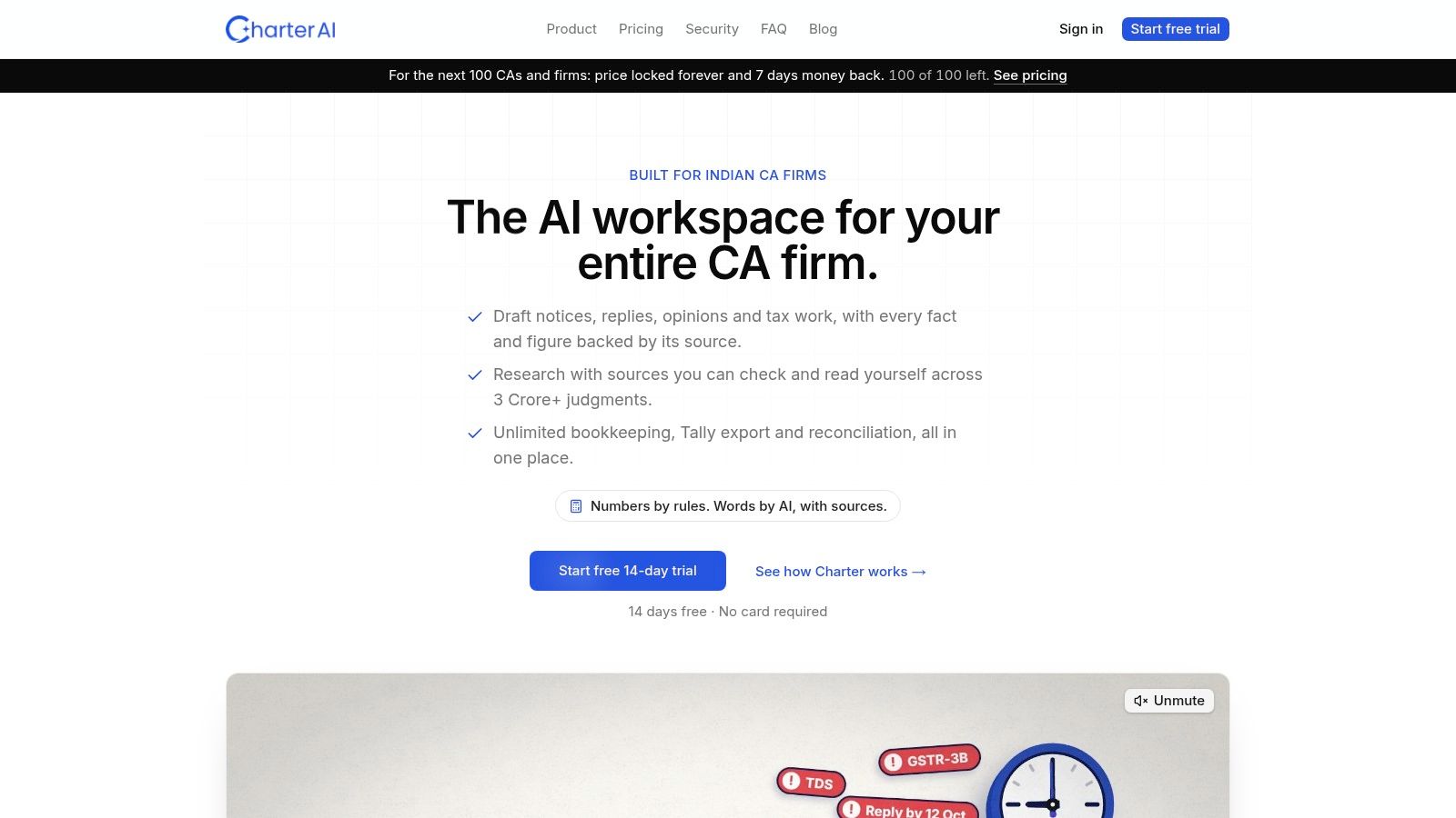 Screenshot from https://www.charterai.in
