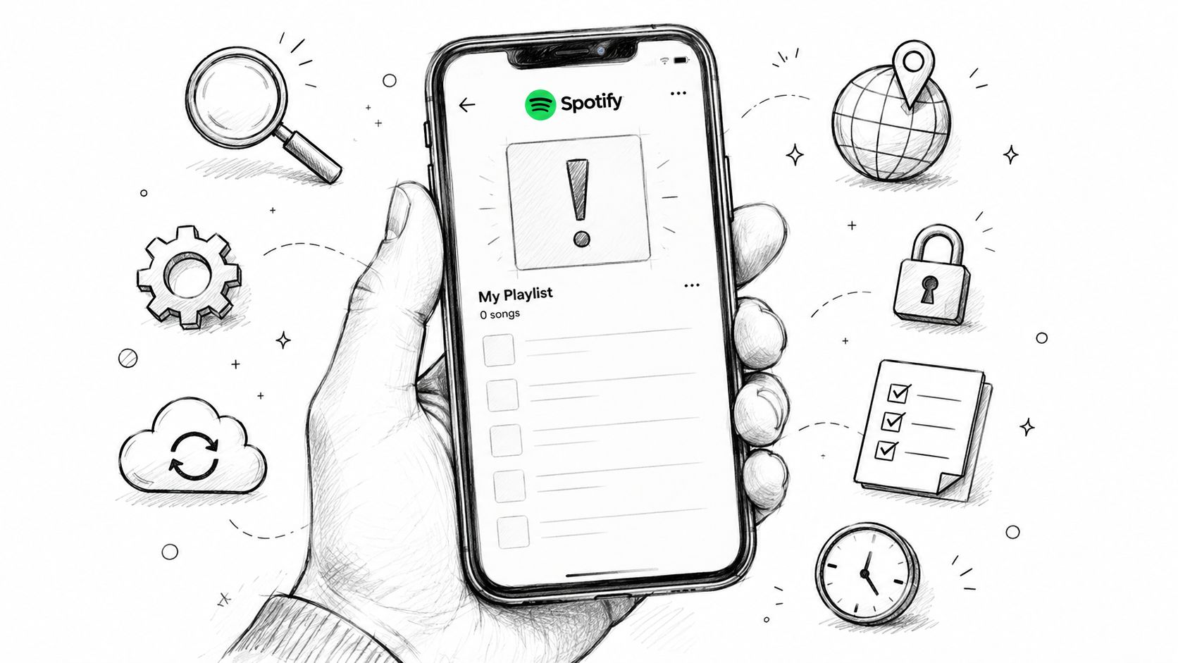 Spotify Playlist Empty? a 2026 Diagnostic Guide