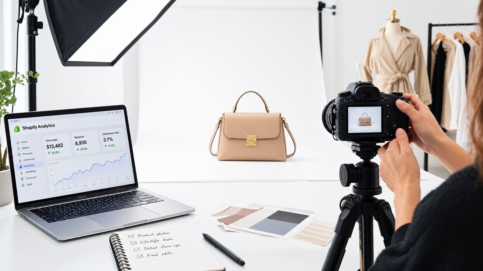 Article illustration: Shopify Product Photography Workflow