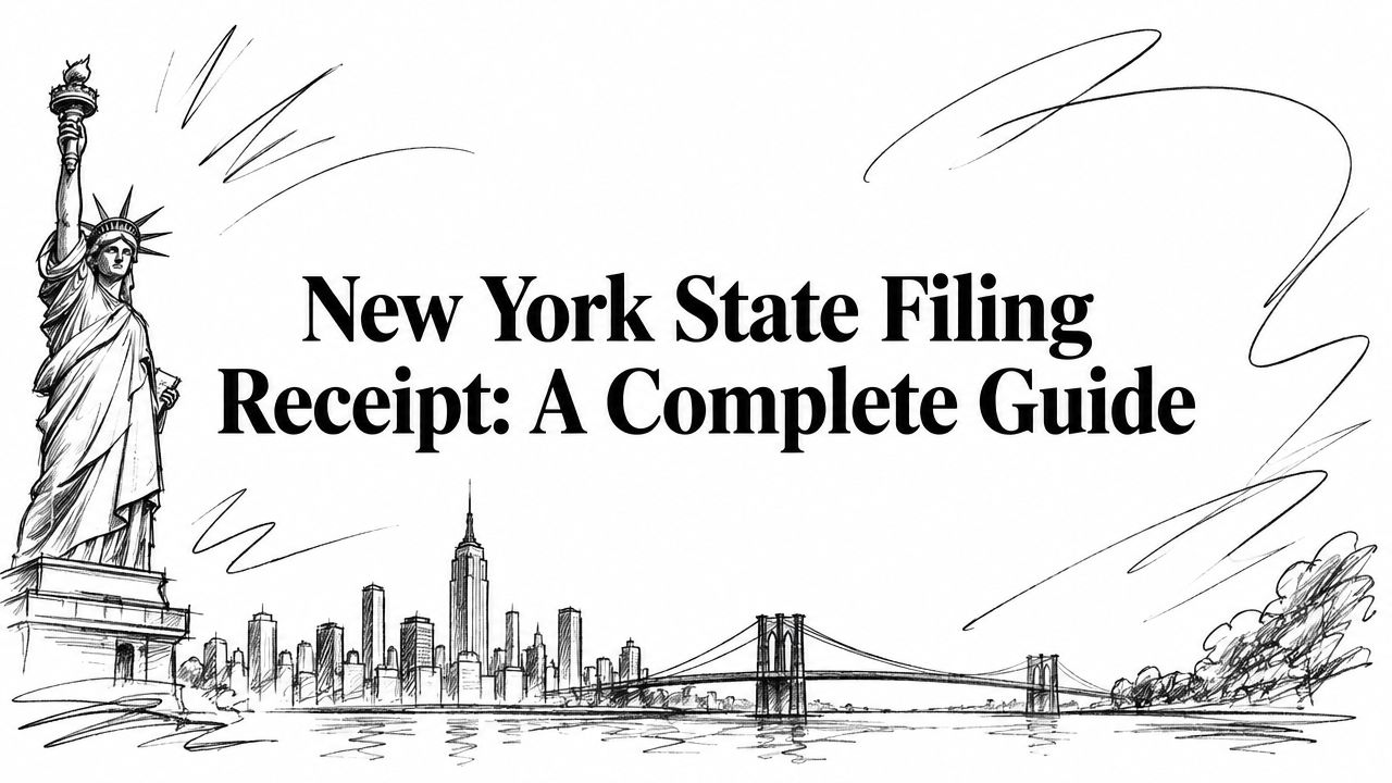 New York State Filing Receipt: A Complete Guide