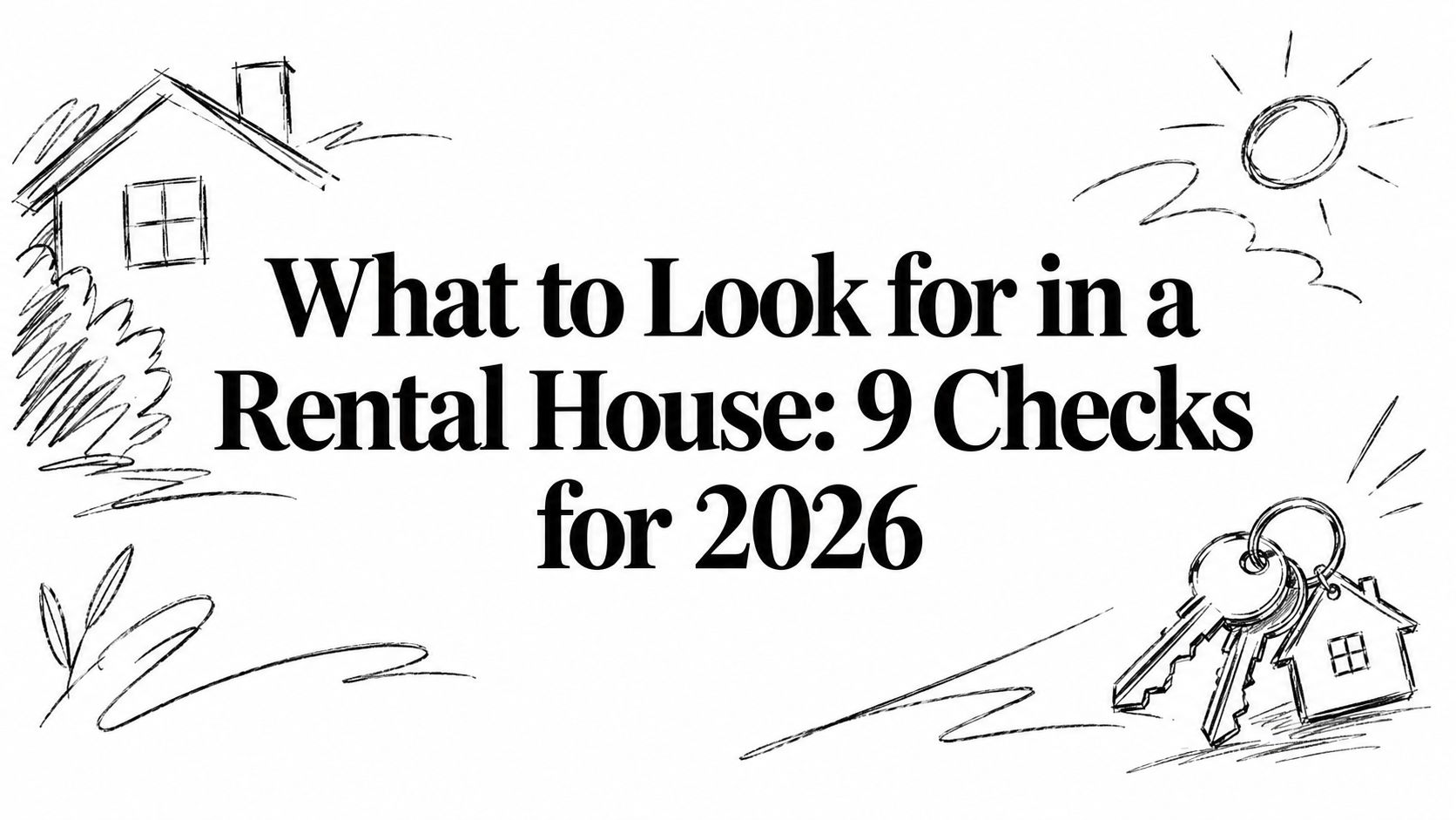 What to Look for in a Rental House: 9 Checks for 2026