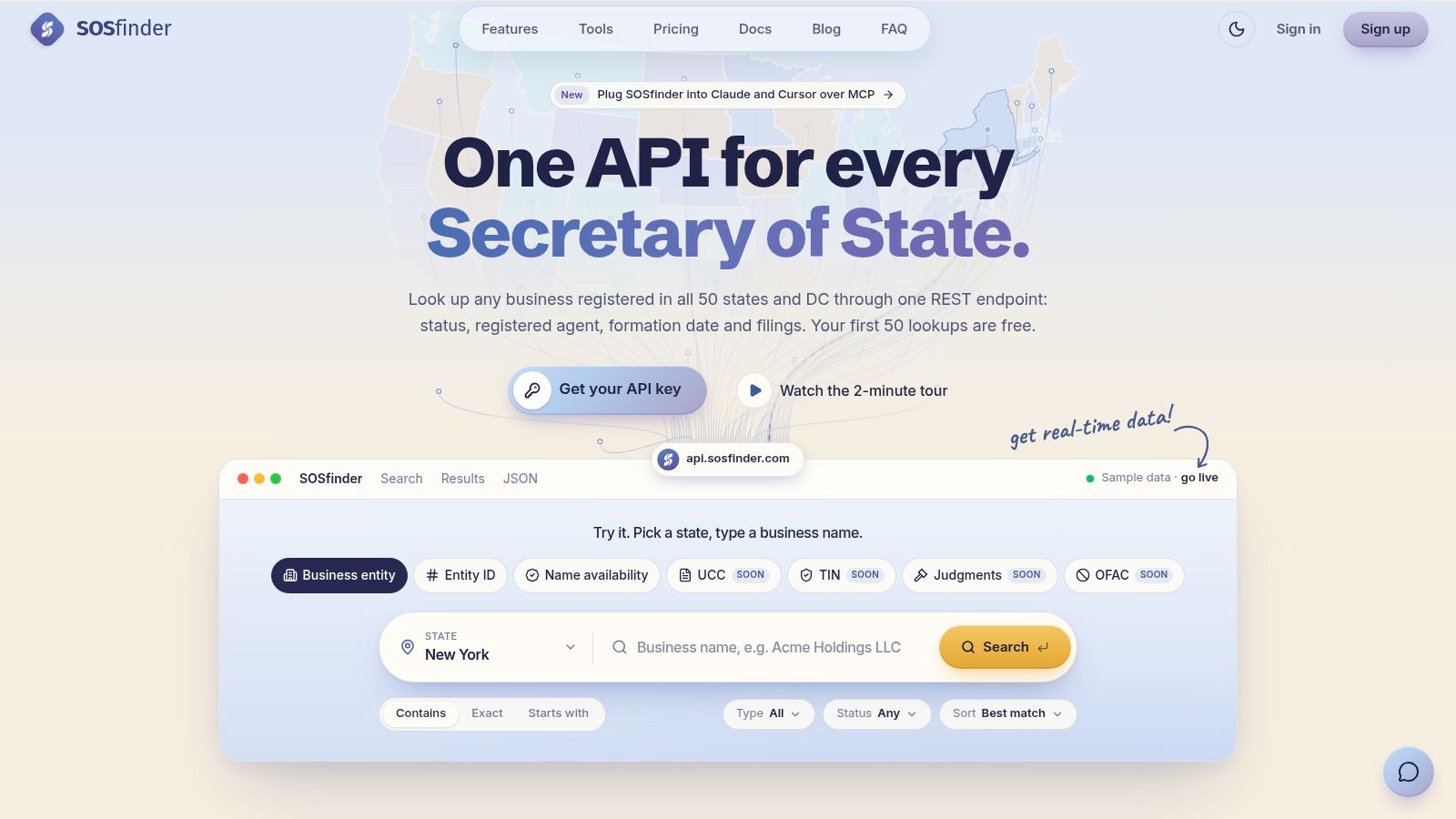 SOSfinder