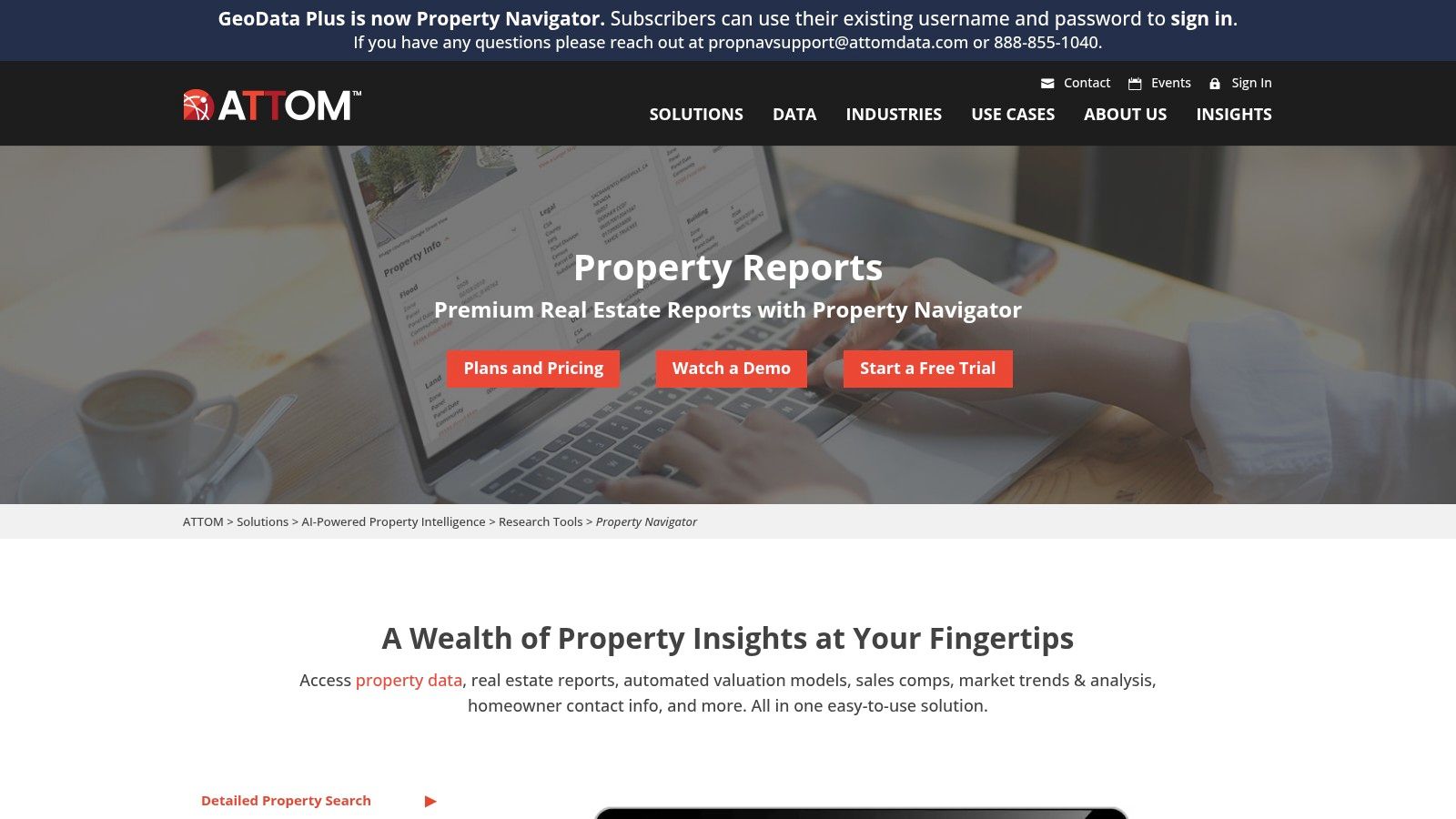 ATTOM Property Navigator