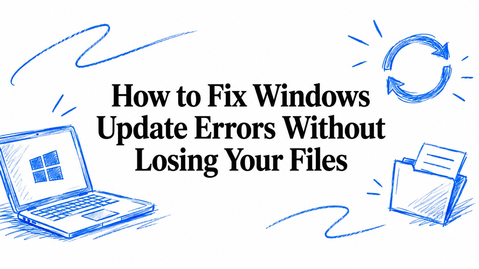 How to Fix Windows Update Errors Without Losing Your Files
