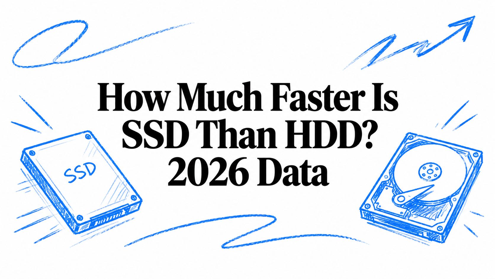 How Much Faster Is SSD Than HDD? 2026 Data