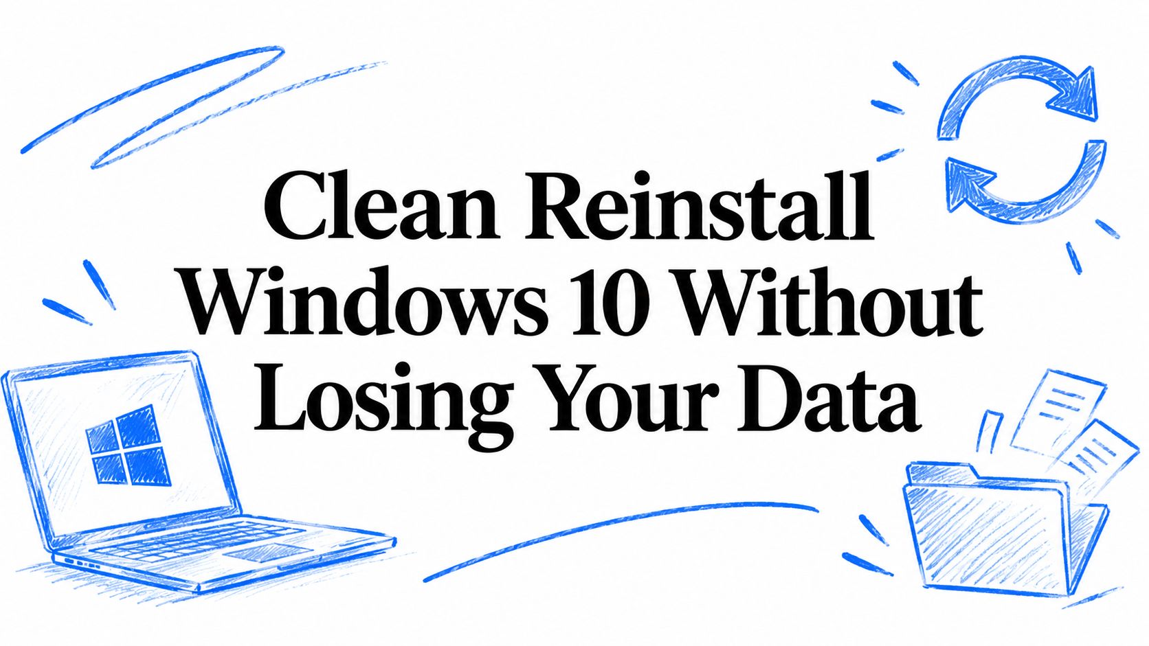 Clean Reinstall Windows 10 Without Losing Your Data