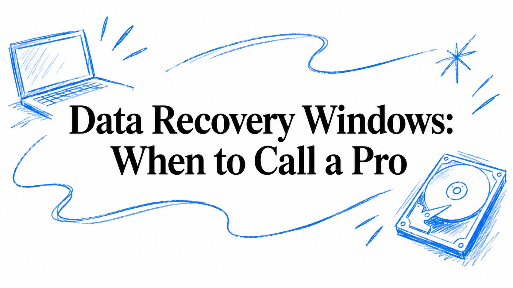 Data Recovery Windows: When to Call a Pro