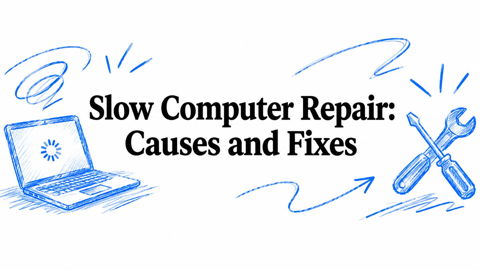 Slow Computer Repair: Causes and Fixes