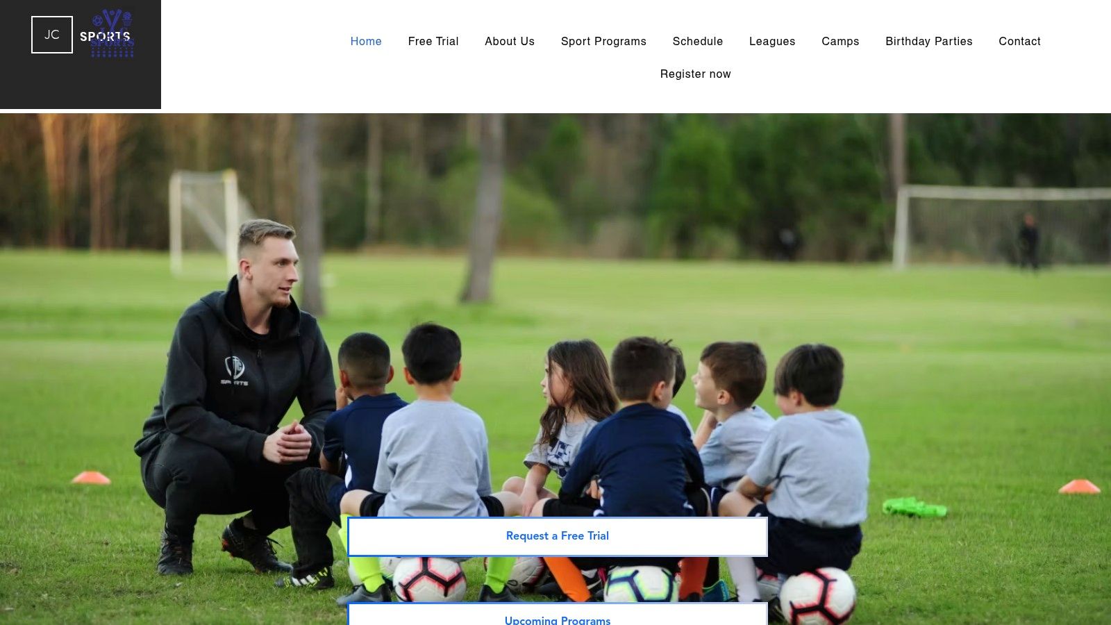 Screenshot from https://jcsportshouston.com