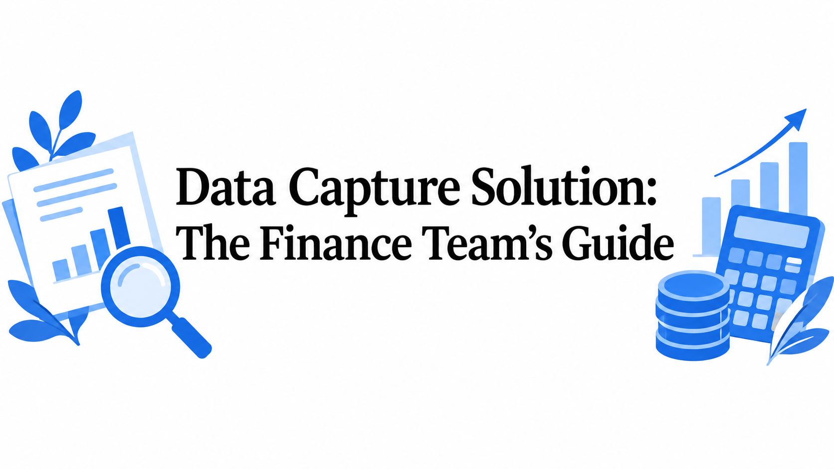 Data Capture Solution: The Finance Team's Guide