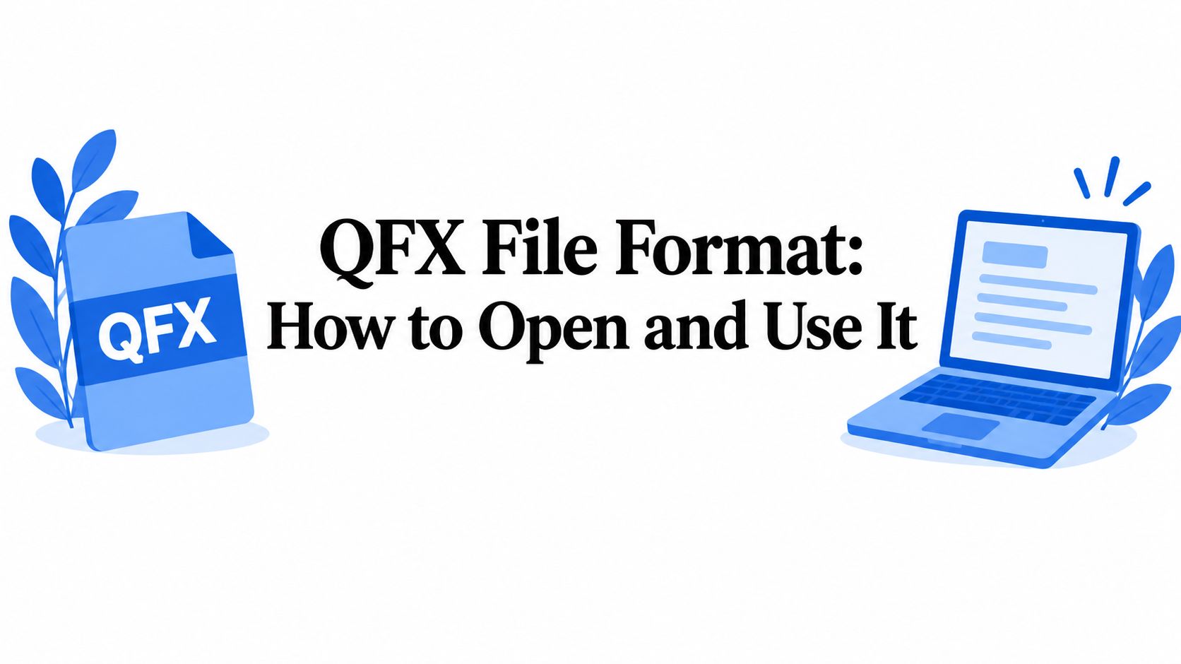 QFX File Format: How to Open and Use It