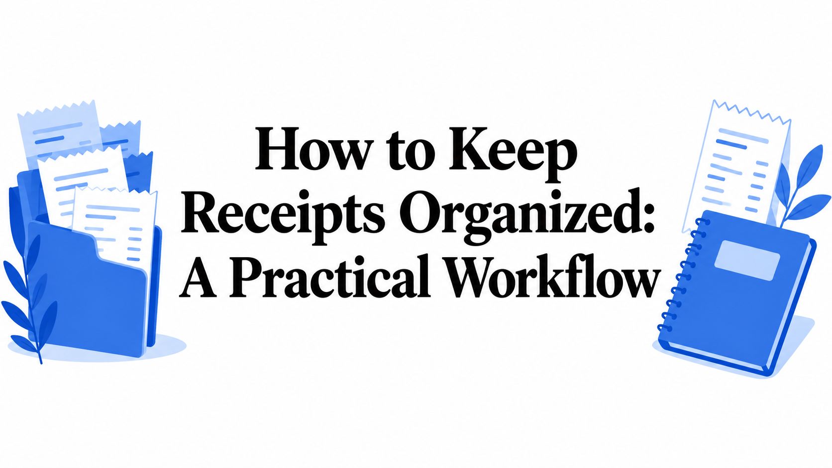 How to Keep Receipts Organized: A Practical Workflow