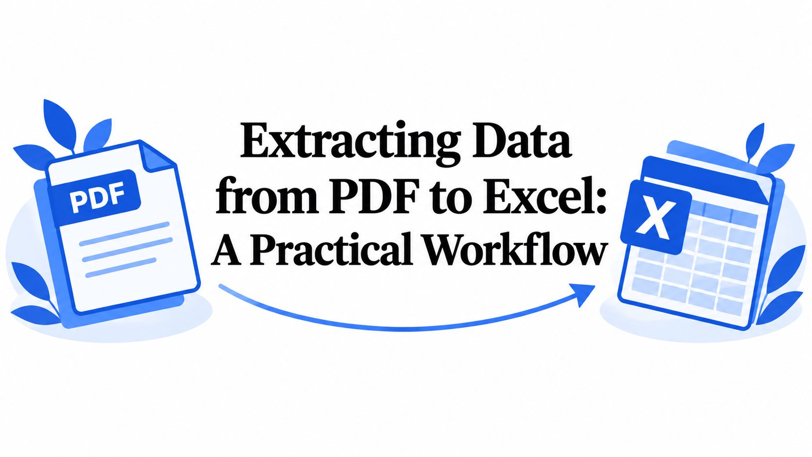 Extracting Data from PDF to Excel: A Practical Workflow