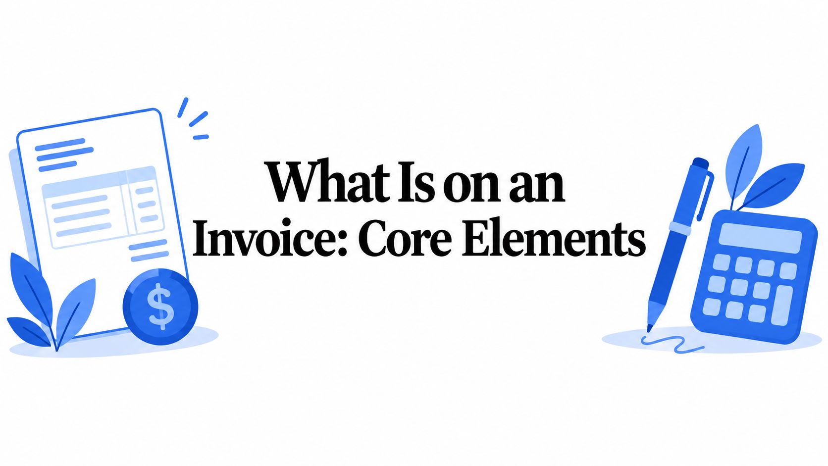 What Is on an Invoice: Core Elements