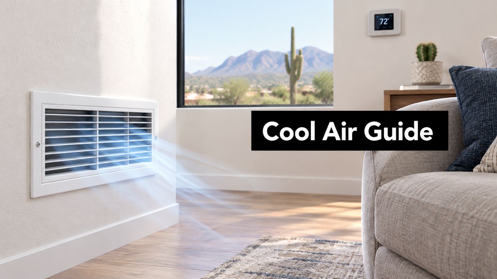 How Cold Should Air Conditioner Blow: Tucson Guide