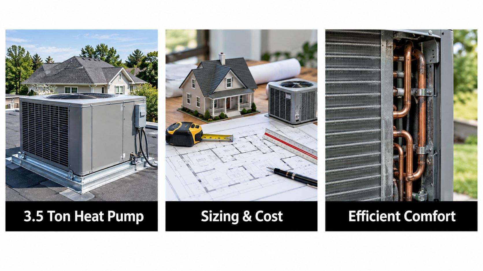 3.5 Ton Heat Pump Package Unit: Sizing and Cost Guide