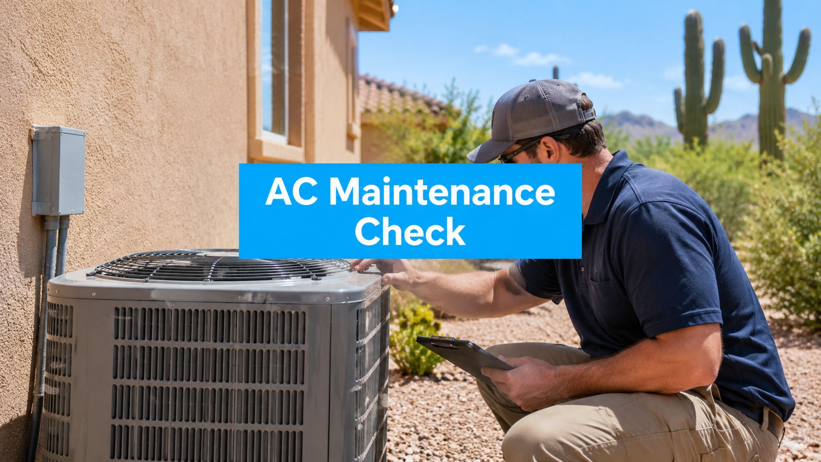 AC Maintenance Check: A Tucson Homeowner's Guide